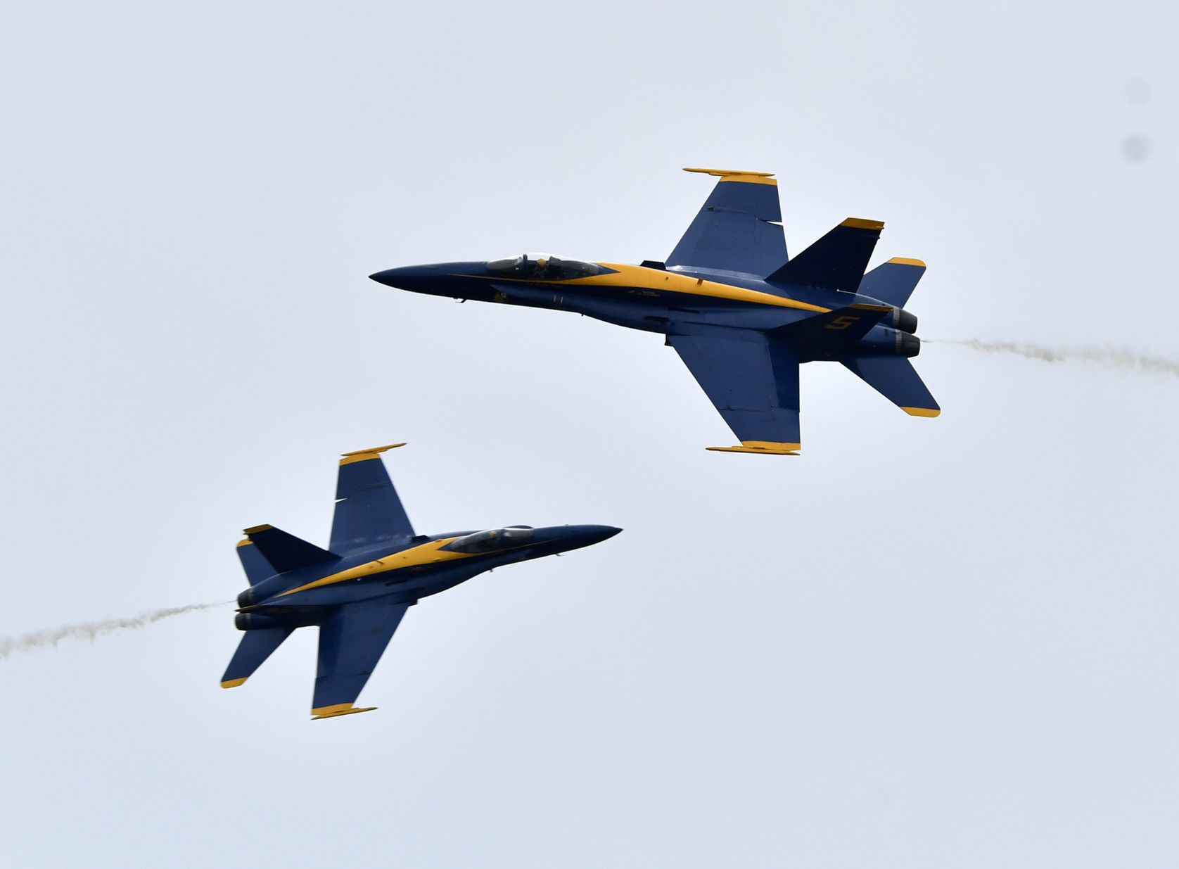 Practice day for the Quad City Air Show